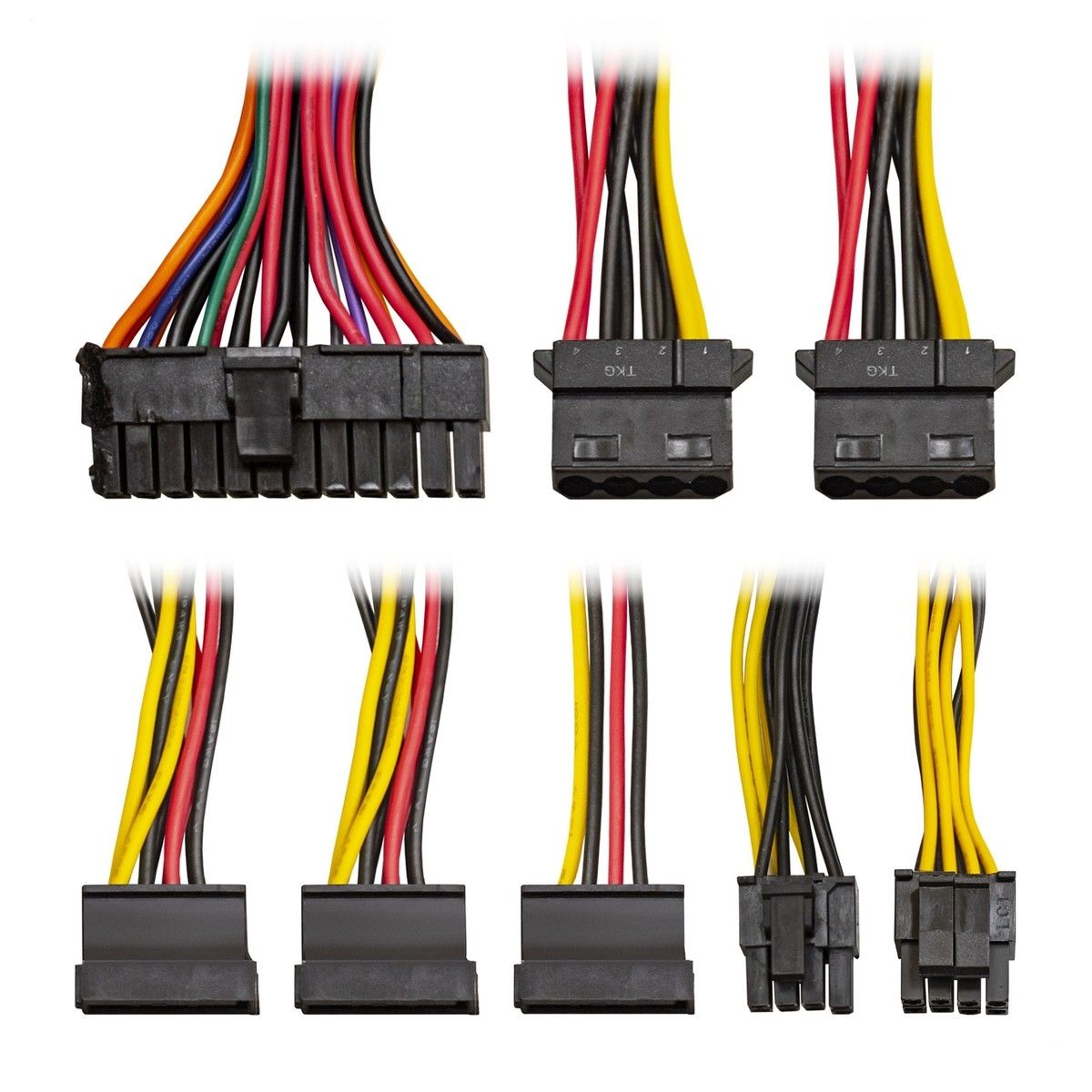 ES261570RUS Блок питания 600W ExeGate UNS600, ATX, 12cm fan, 24p+4p, 6/8p PCI-E, 3*SATA, 2*IDE, FDD