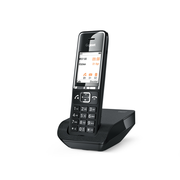 Р/Телефон Dect Gigaset Comfort 550 RUS черный АОН