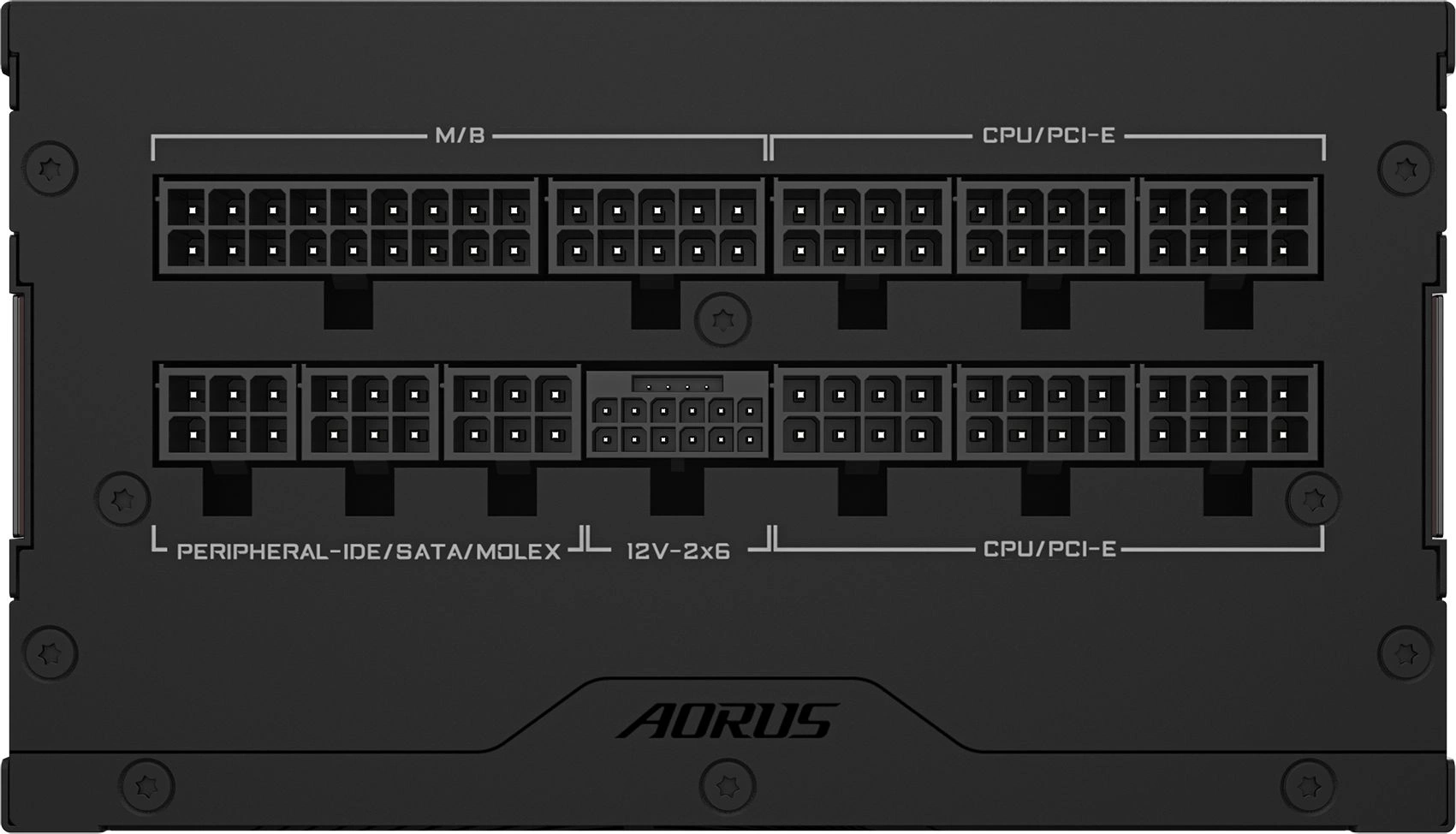 Блок питания Gigabyte ATX 850W Aorus Elite GP-AE850PM PG5 Gen.5 80+ platinum (20+4pin) APFC 120mm fa