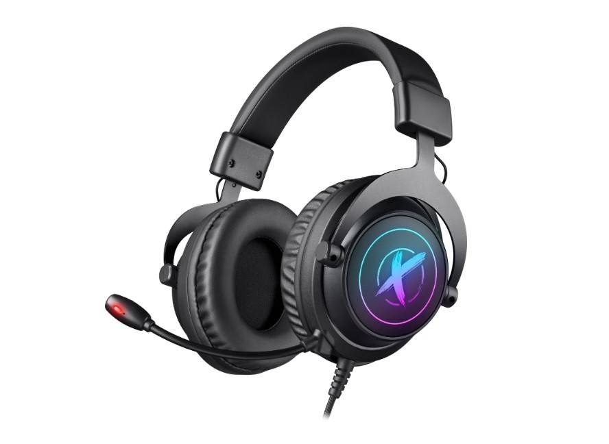 Наушники с микрофоном Defender Epic Pro черный 2м мониторные USB оголовье (64420)