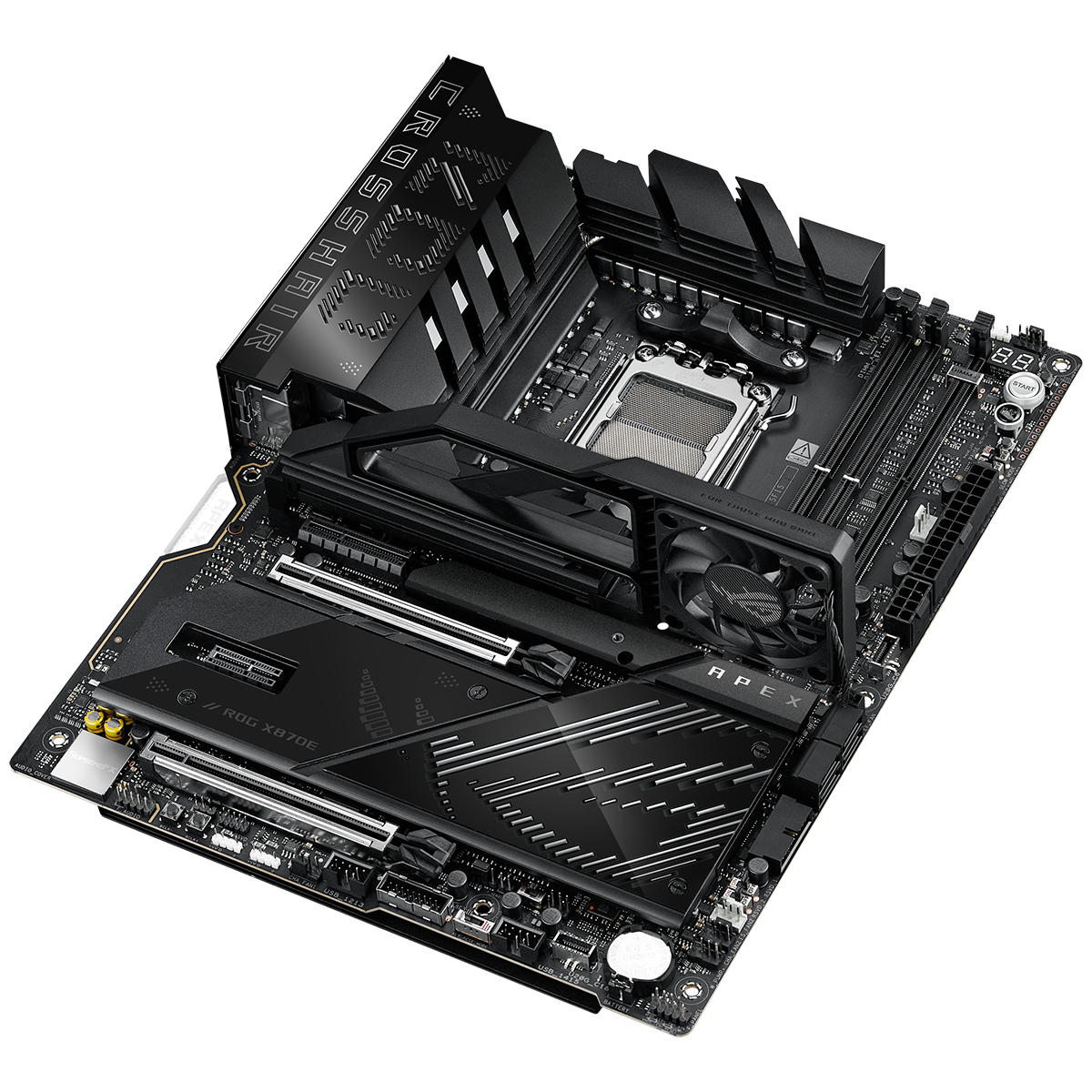 Материнская плата Asus ROG CROSSHAIR X870E APEX Socket AM5 AMD X870E 2xDDR5 ATX AC`97 8ch(7.1) 5Giga