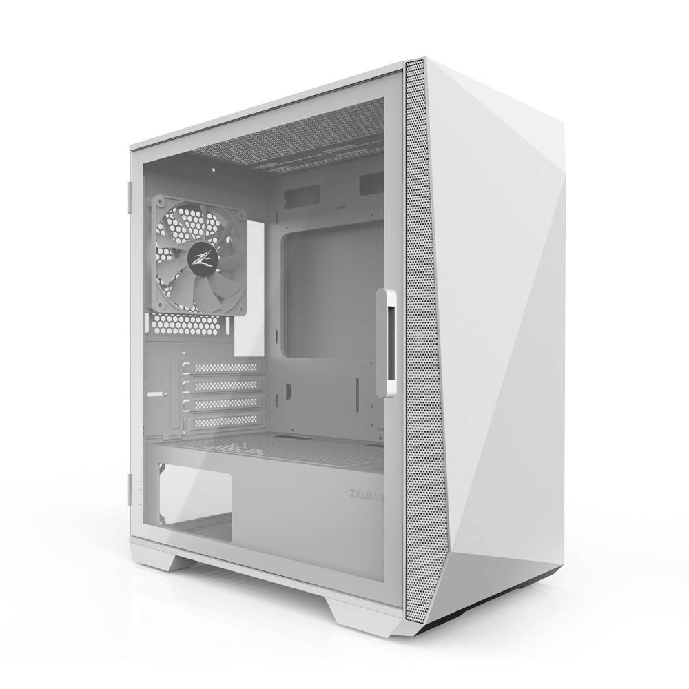 корпус ZALMAN Z1 ICEBERG, MATX, WHITE, WINDOW, 2xCOMBO (3.5" OR 2.5"), 3x2.5", 1xUSB2.0, 2xUSB3.0, F