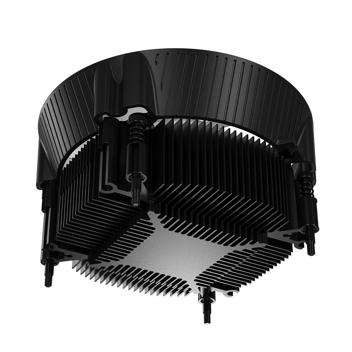 Устройство охлаждения(кулер) ID-Cooling DK-07i Soc-1700/1851 черный 4-pin 14-26dB Al 125W 400gr Ret