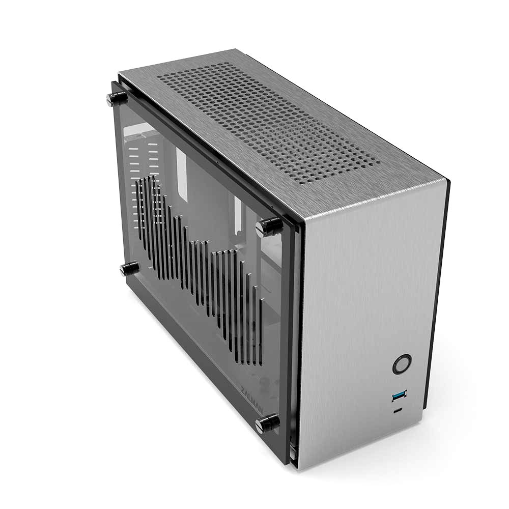 Корпус для ПК Zalman M2 mini (Silver) Mini ITX PC Case