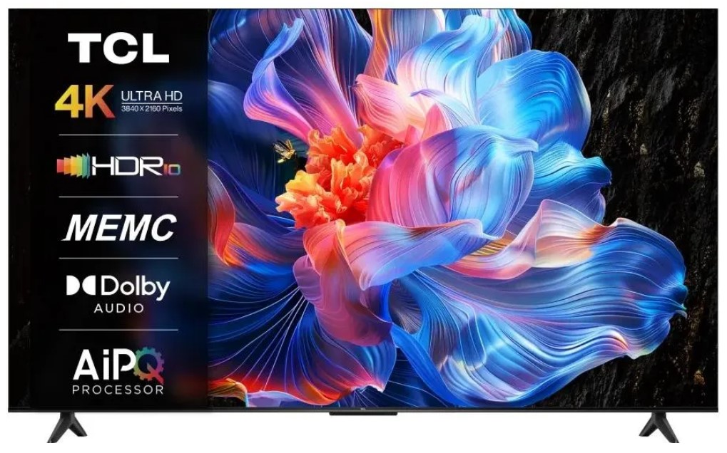 Телевизор LED TCL 65" 65P6K черный 4K Ultra HD 60Hz DVB-T DVB-T2 DVB-C DVB-S DVB-S2 USB WiFi Smart T