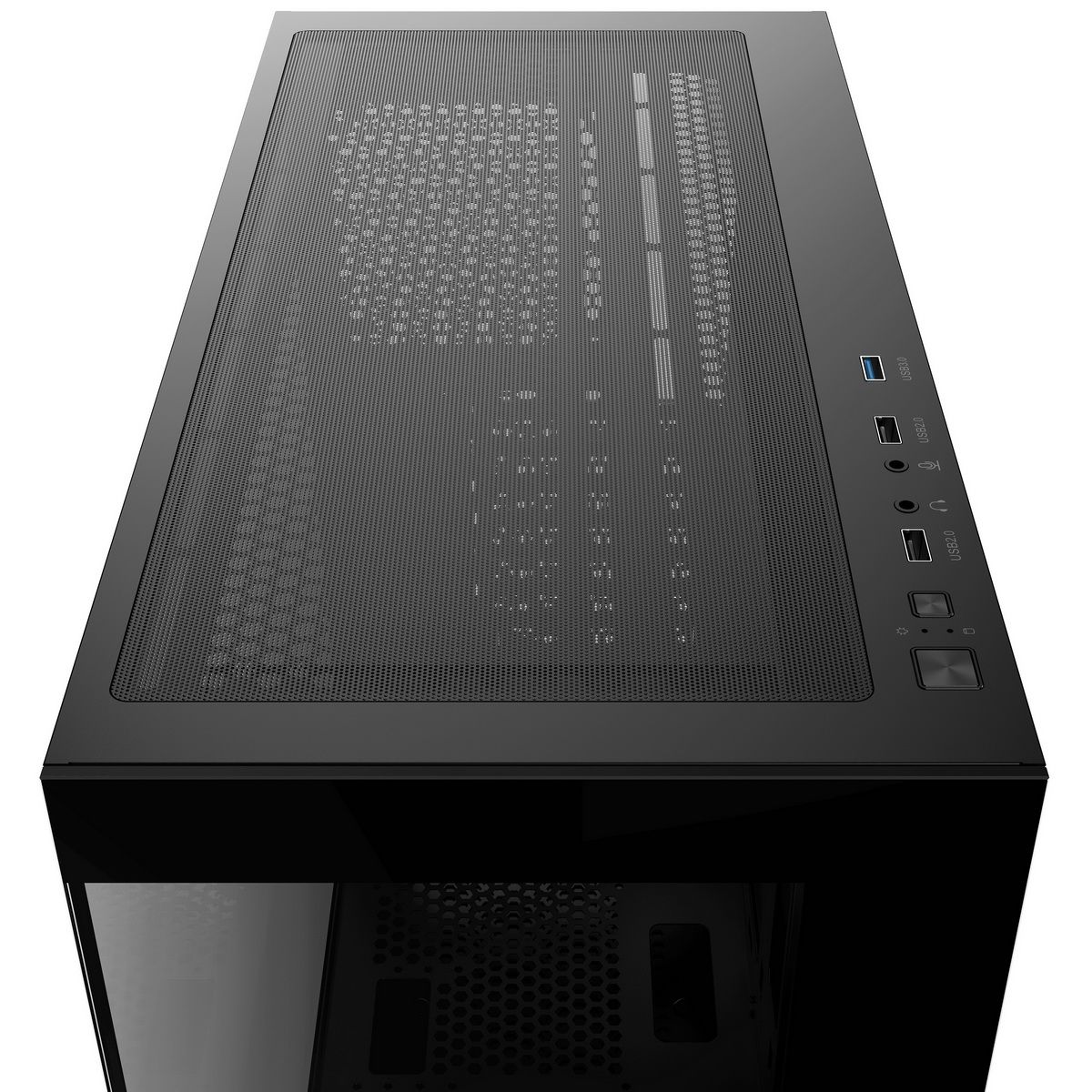 Корпус для ПК Case Ocypus Gamma C72 BK ATX / win / black / no PSU / Tempered Glass