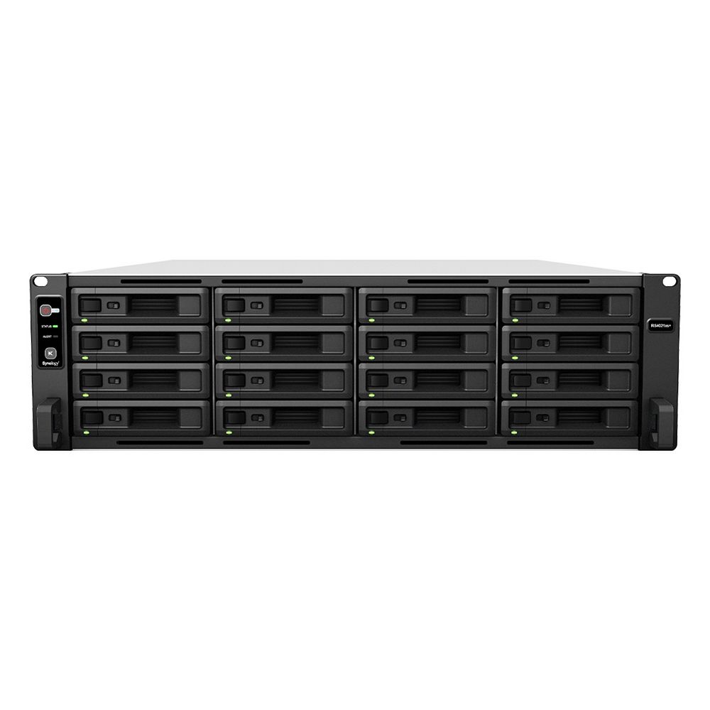 Система хранения данных Synology 3U/16bay 8C 2,1GhzCPU/16Gb(64)/RAID0,1,10,5,6/upto 40HDD (2xRX1217(