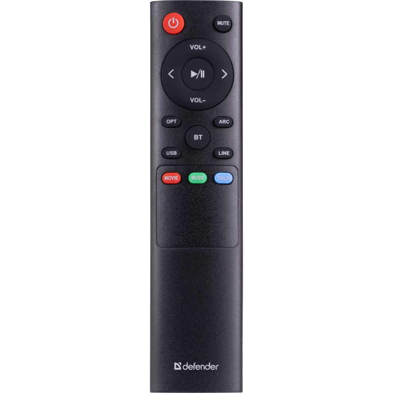 Колонки Defender 2.0 Melis 60Вт, черн.,BT/USB/Opt/ARC/DSP