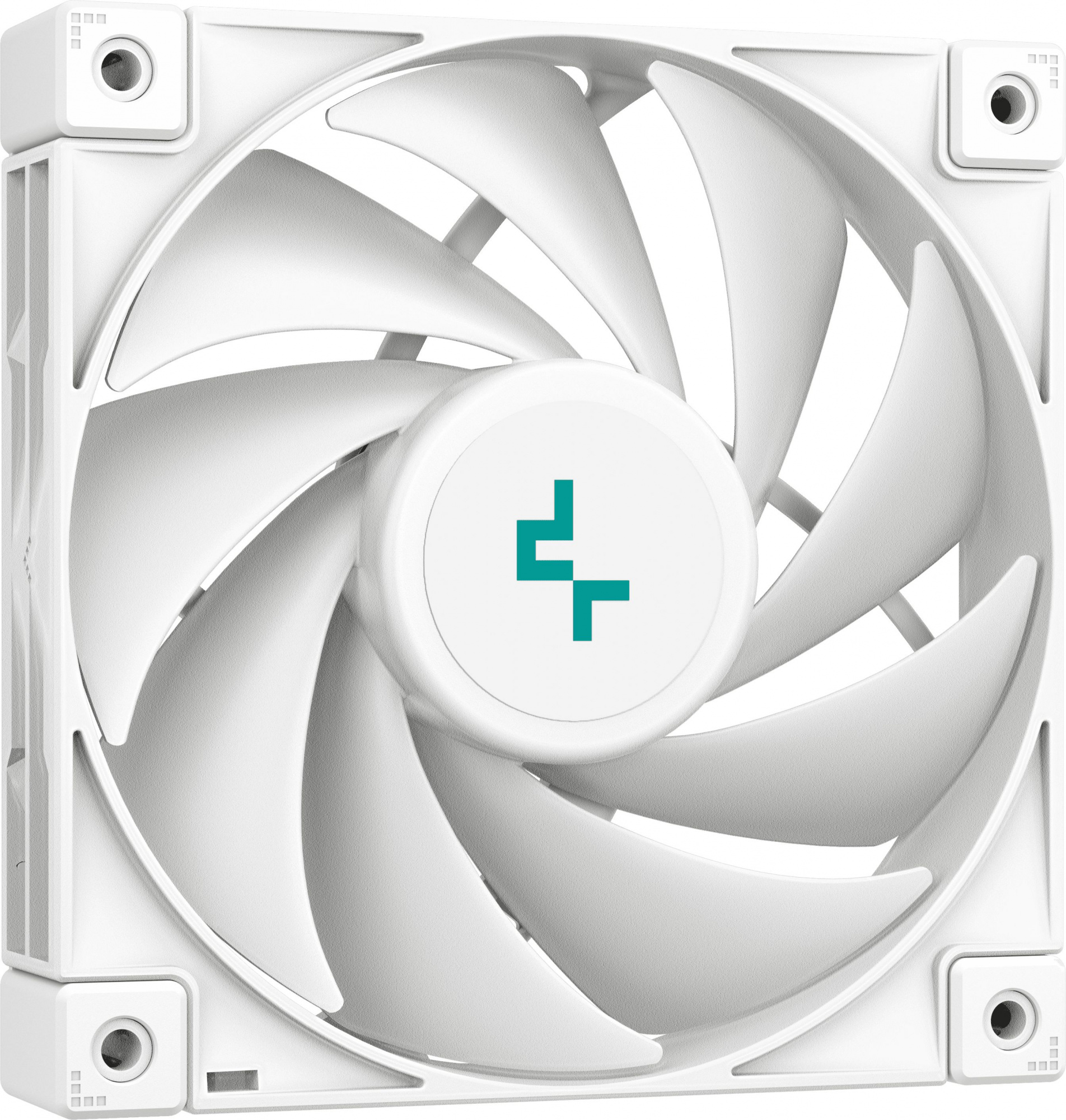 Устройство охлаждения(кулер) Deepcool AK400 WH Soc-AM5/AM4/1200/1700/1851 белый 4-pin 29dB Al+Cu 220