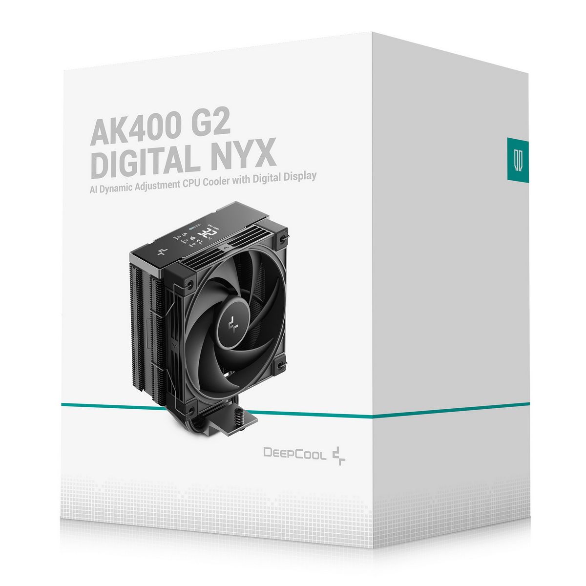 Кулер для процессора DEEPCOOL AK400 G2 DIGITAL NYX LGA1851/1700/1200/115X/AM5/AM4 (12шт/кор, TDP 220