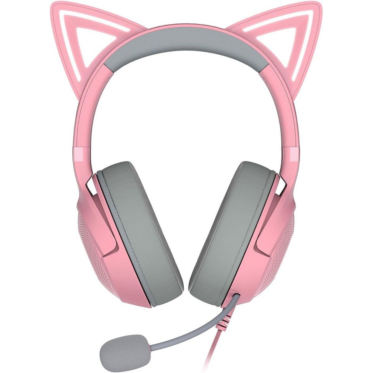Наушники Razer Razer Kraken Kitty V2 Quartz Edition USB Headset with RGB Kitty Ears