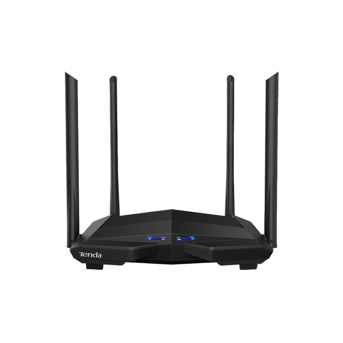 Роутер беспроводной Tenda AC10 AC1200 10/100/1000BASE-TX черный
