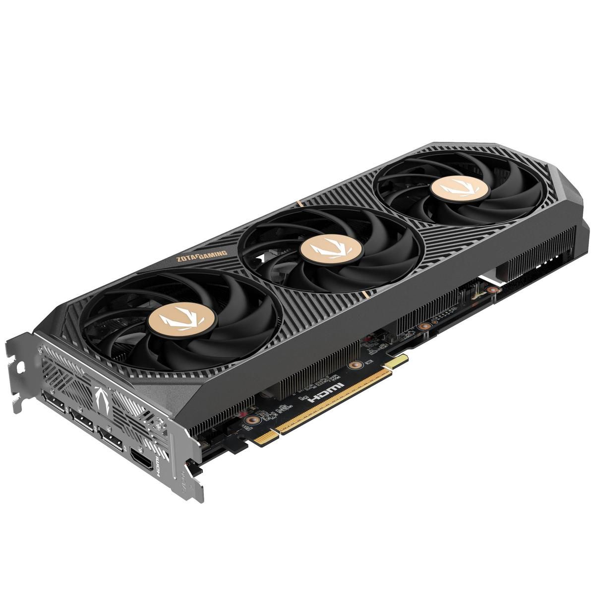 Видеокарта Zotac PCI-E 5.0 RTX 5070TI SOLID SFF OC NVIDIA GeForce RTX 5070TI 16Gb 256bit GDDR7 2482/