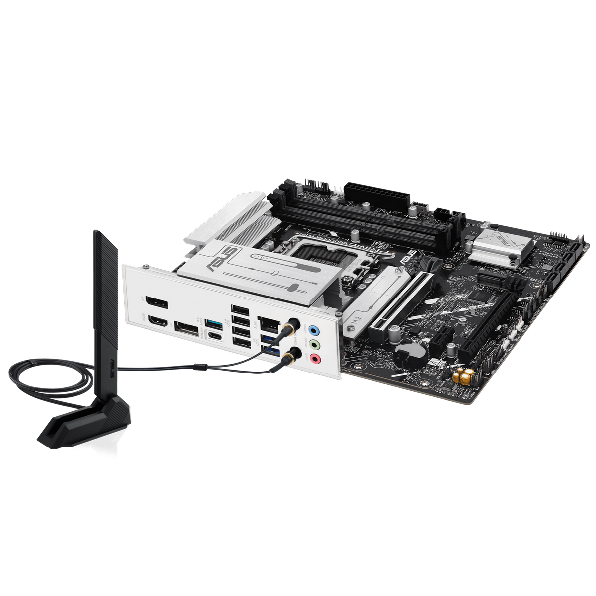 Материнская плата ASUS PRIME B860M-A WIFI LGA1851 mATX 4xDDR5 2xPCIEx16 PCIEx1 2xM.2 USB-C 2xDP HDMI