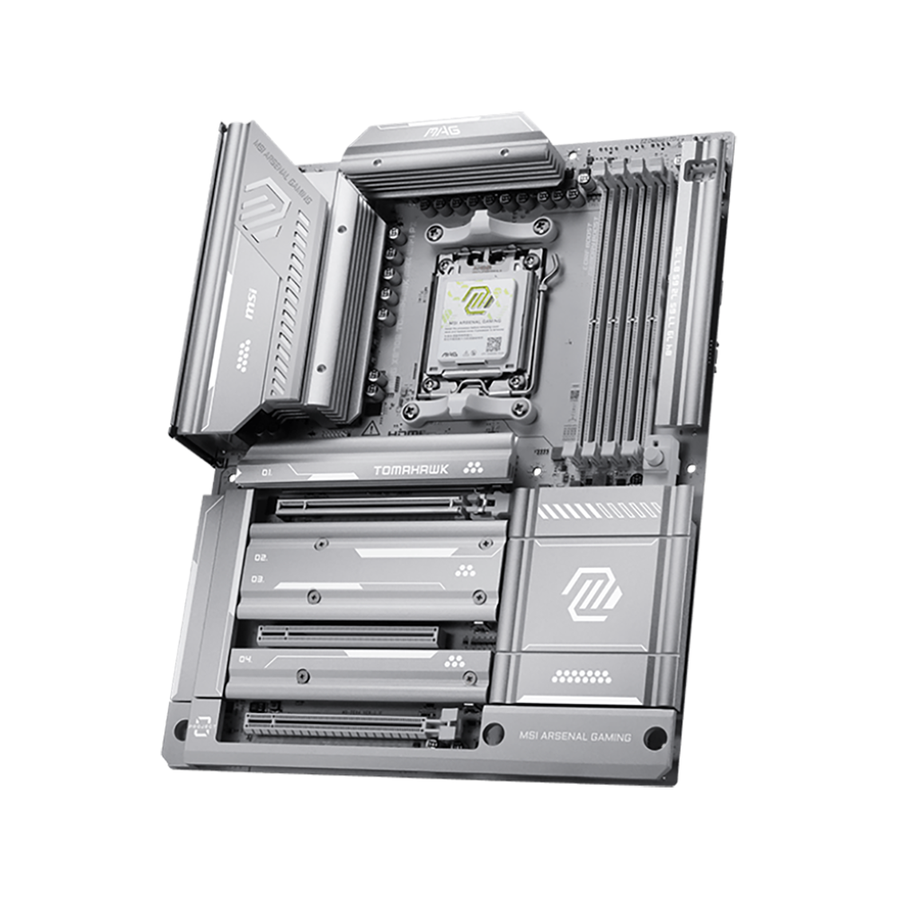 Материнская плата MSI MAG X870E TOMAHAWK MAX WIFI PZ X870E, AM5, 4*DDR5, 3*PCIEx16, 4*M.2, 2*TypeC, 