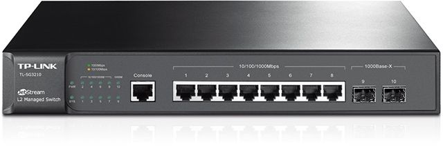 Коммутатор TP-Link SG3210 8x1Гбит/с 2SFP управляемый