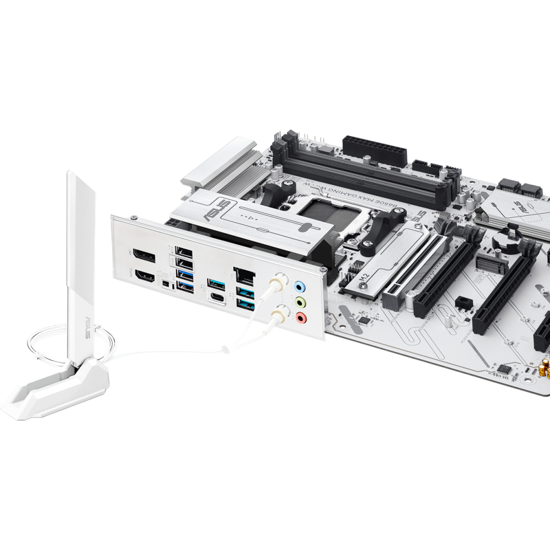 Материнская плата Asus B650E MAX GAMING WIFI W Socket AM5 AMD B650 4xDDR5 ATX AC`97 8ch(7.1) 2.5Gg R