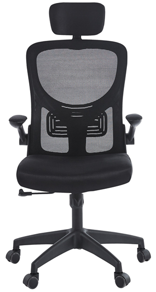 Офисное кресло Chairman CH633 черный пластик, черный