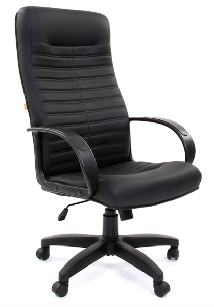 Офисное кресло Chairman 480 LT  Россия экопремиум черный