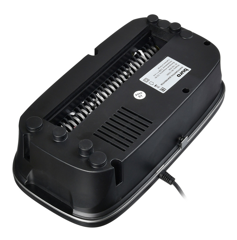 Шредер Buro Home BU-S506C черный (секр.P-4) фрагменты 5лист. 12лтр. пл.карты