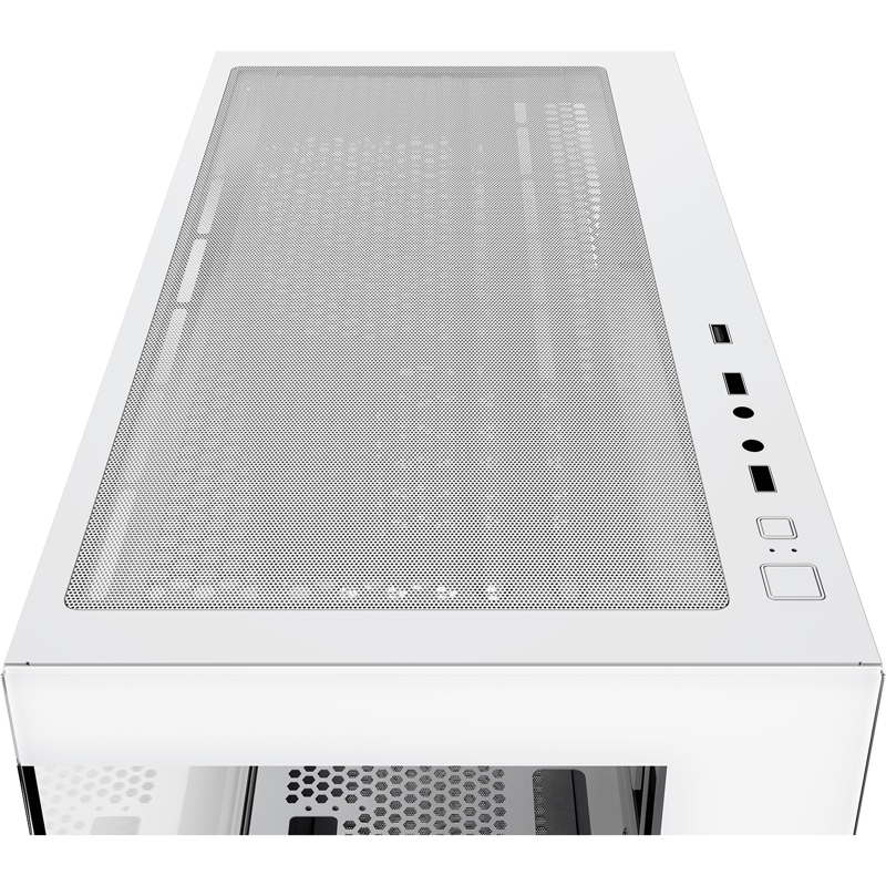 Корпус Ocypus Gamma C52 WH, Mini-Tower, TG, no fans, 1xUSB-A 3.0 + 2xUSB 2.0, mATX, mITX White