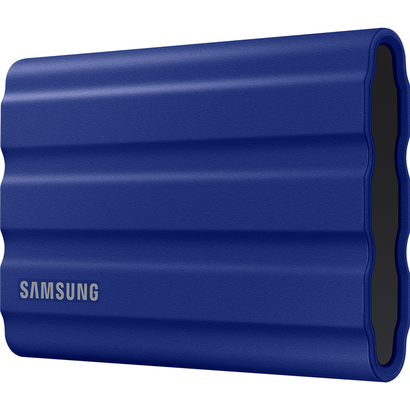 Накопитель SSD Samsung Original USB-C 1Tb MU-PE1T0R/WW Shield T7 1.8" синий