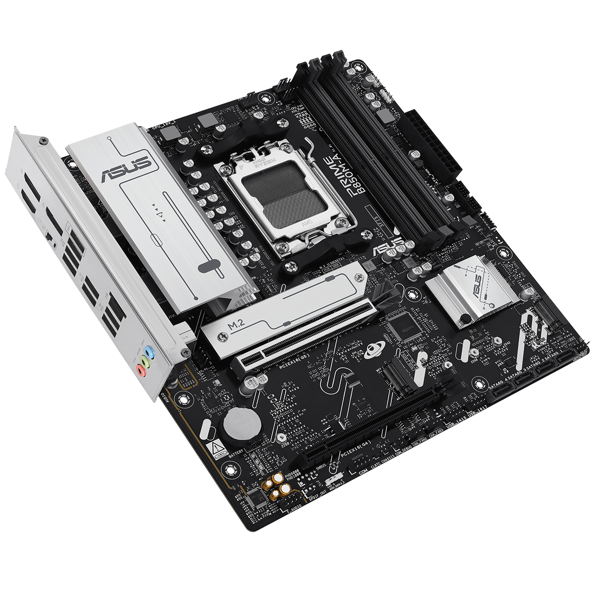 Материнская плата ASUS PRIME B850M-A-CSM AM5 mATX 4xDDR5 2xPCIEx16 3xM.2 2xDP HDMI 2.5GLAN