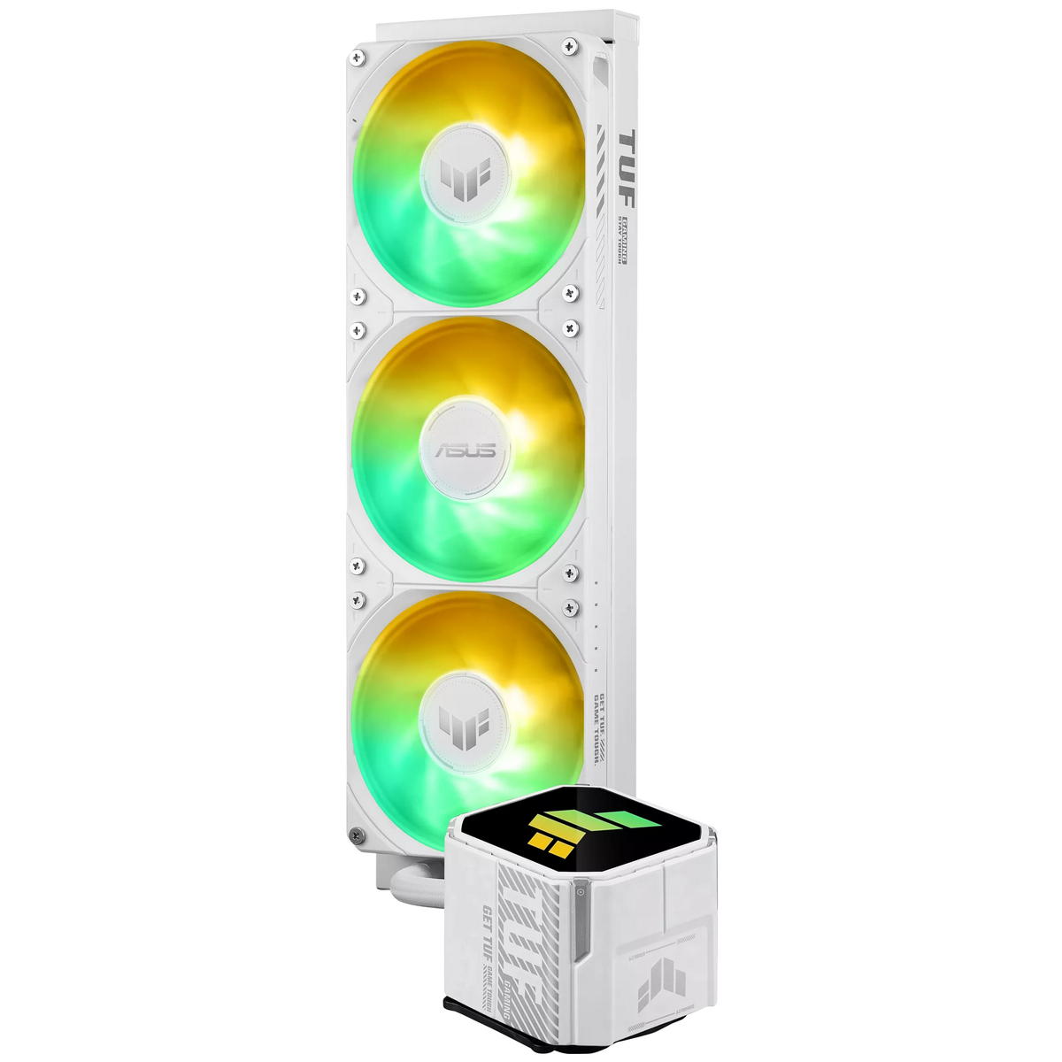 Жидкостная система охлаждения ASUS TUF GAMING LC III 360 ARGB WHT