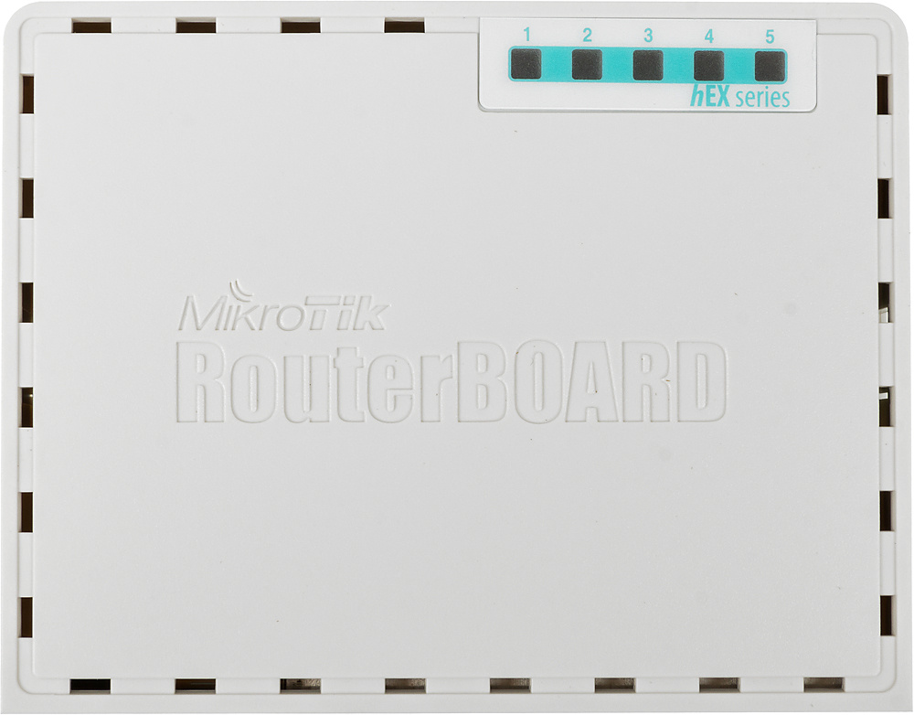Маршрутизатор MIKROTIK RB750Gr3 hEX Router. 5x Ethernet 10/100/1000, USB, PoE {20} (002761)