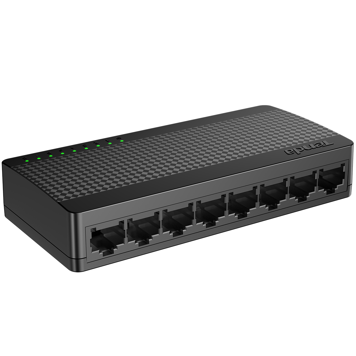 Коммутатор Tenda SG108 Мини-коммутатор неуправляемый, 8 портов 8x1 Гбит/с, настольный, пластиковый к