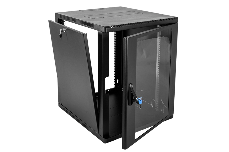 Шкаф ЦМО Шкаф телекоммуникационный настенный сварной 12U (600  350) съёмные стенки, дверь стекло, чё