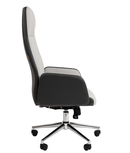 Офисное кресло Chairman 929 Россия экопремиум серый/светло-серый