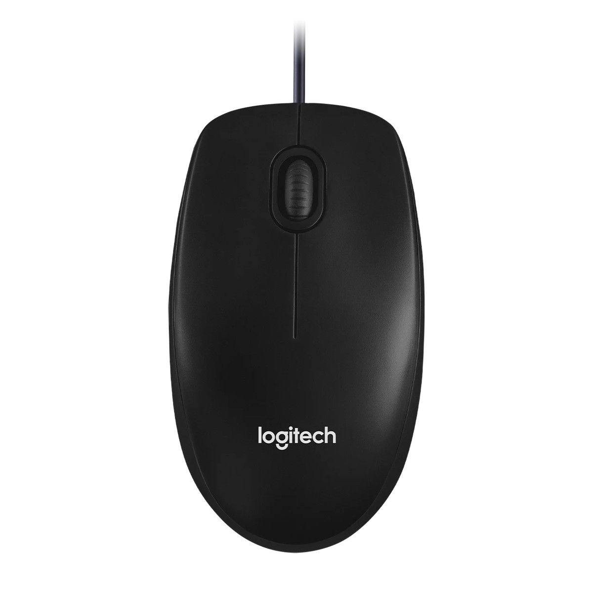 Мышь Logitech M100r черный оптическая 1000dpi USB 2but (910-006765)