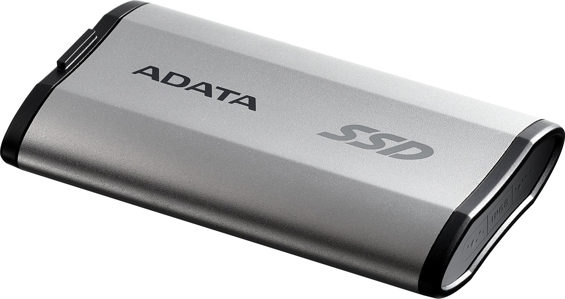 Накопитель SSD A-Data USB-C 4TB SD810-4000G-CSG SD810 1.8" серый