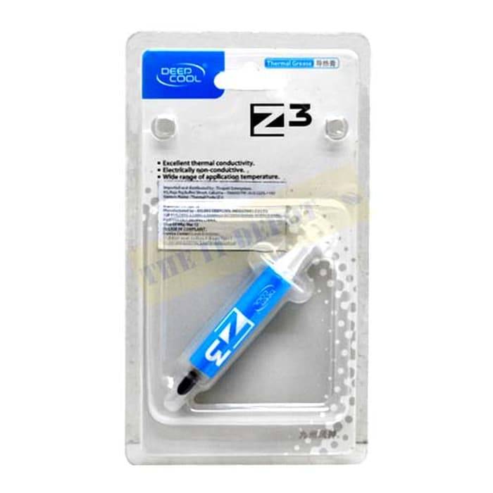 Термопаста DEEPCOOL Z3 PRO  1.5g (100шт/кор,Thermal Paste: AD66) Blister Card (R-EZ3PRO-G)