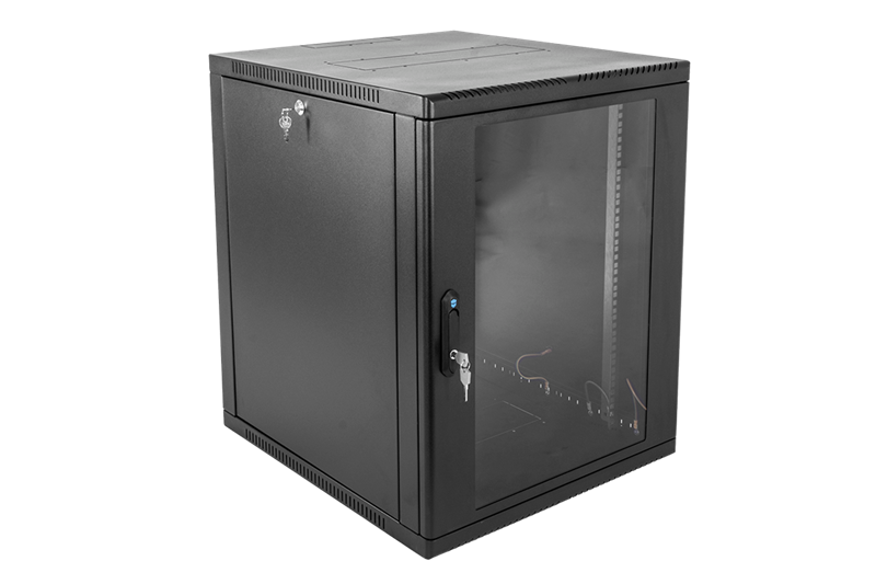 Шкаф ЦМО Шкаф телекоммуникационный настенный сварной 12U (600  350) съёмные стенки, дверь стекло, чё