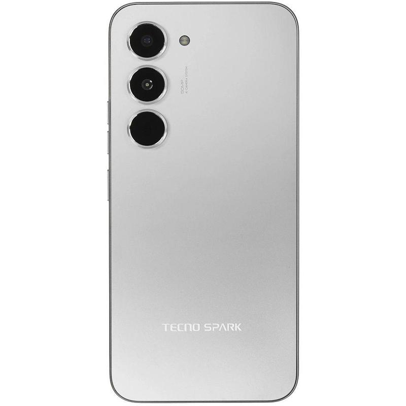 Смартфон Tecno Spark 40 Pro 256Gb 8Gb титан моноблок 3G 4G 2Sim 6.78" 1224x2720 Android 15 50Mpix 80