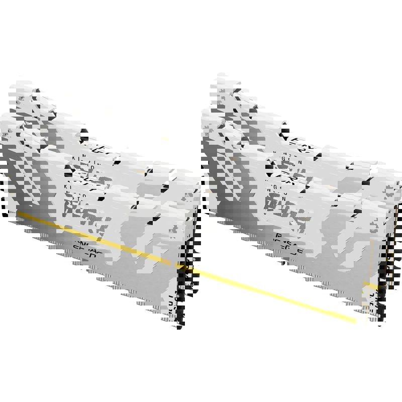 Оперативная память Kingston 32GB 7600MT/s DDR5 CL38 DIMM (Kit of 2) FURY Renegade White XMP