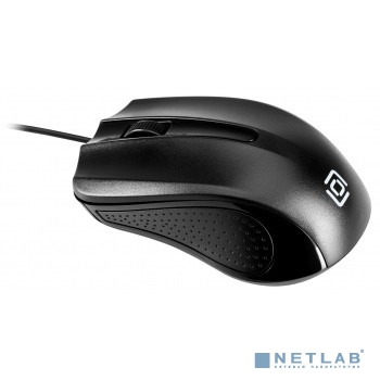 Мышь Оклик 225M черный оптическая 1200dpi USB для ноутбука 3but (997791)