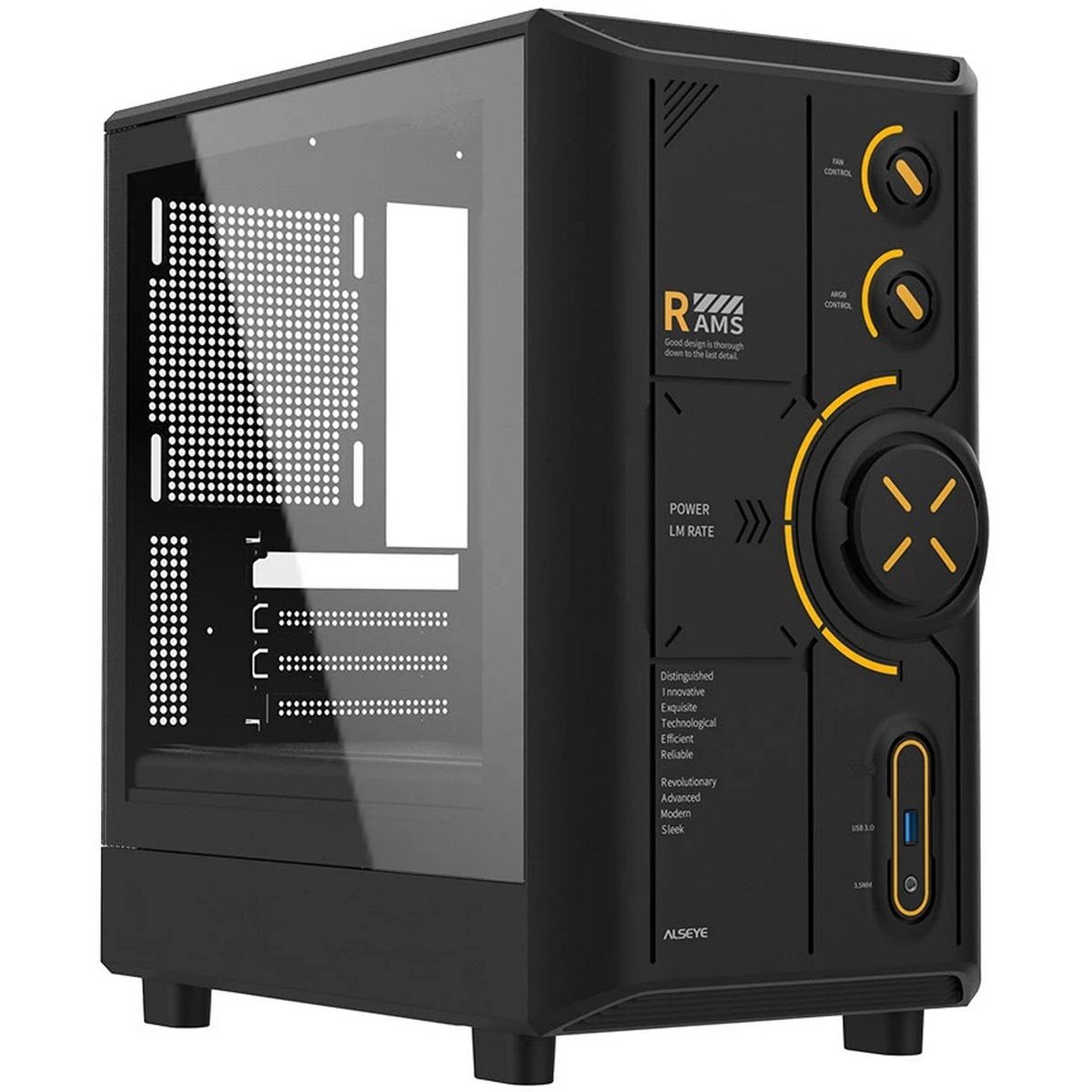 Корпус для ПК ALSEYE RAMS 2.0 240-B