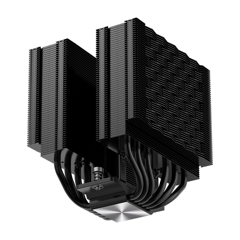 Кулер для процессора PCCooler RZ620Pro TC BK (265W, 4-pin PWM, 160mm, Al/Cu, 6x6mm, 2x120mm, 80CFM, 