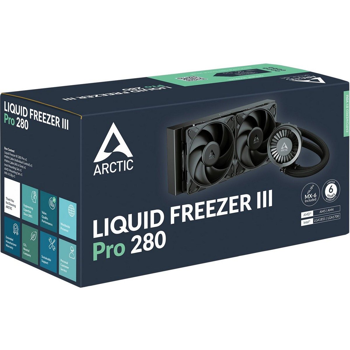 Жидкостная система охлаждения Arctic Cooling  Liquid Freezer III Pro 280 Multi Compatible All-In-One