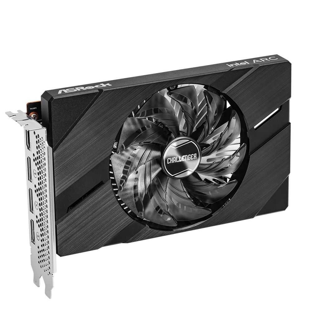 Видеокарта Asrock PCI-E 4.0 A380 CLI 6GO INTEL ARC A380 6Gb 96bit GDDR6 2250/15500 HDMIx1 DPx3 HDCP 