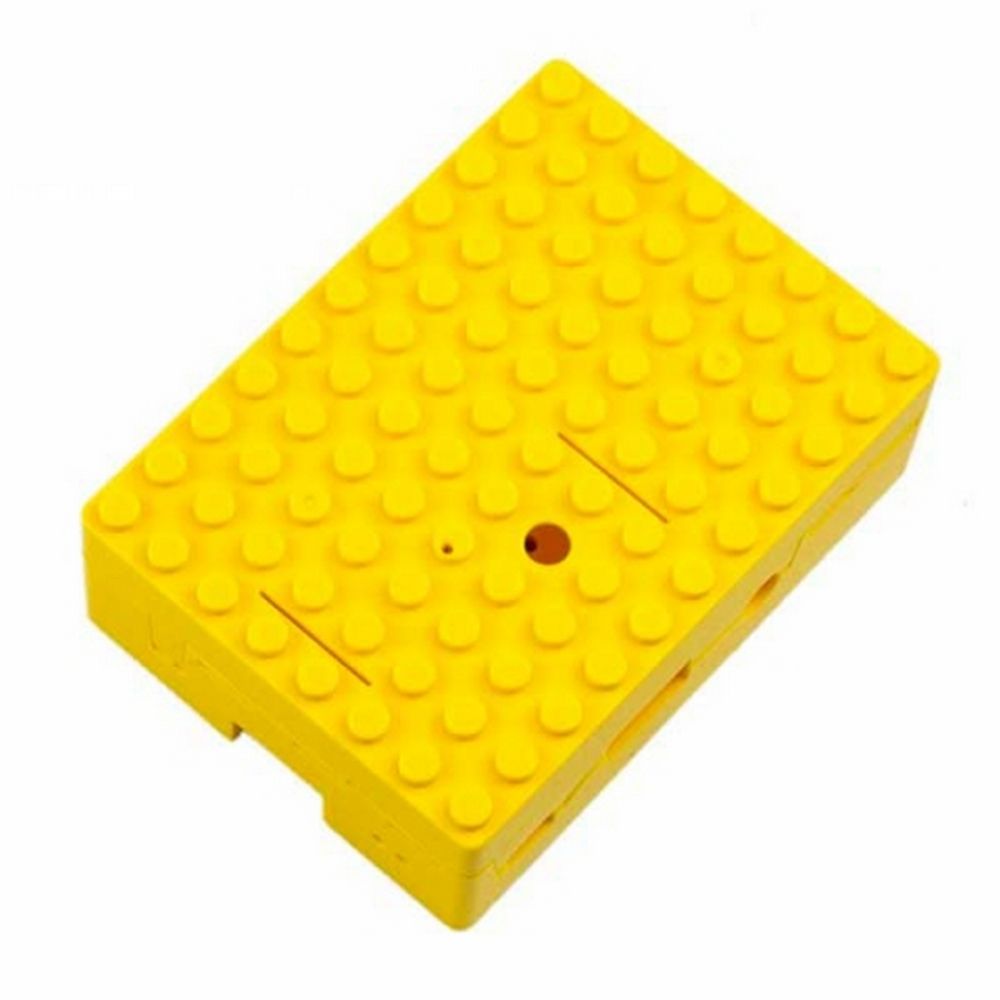 Корпус ACD RA185 Yellow ABS Plastic Building Block case for Raspberry Pi 3 B (CBPIBLOX-YEL) (494408)