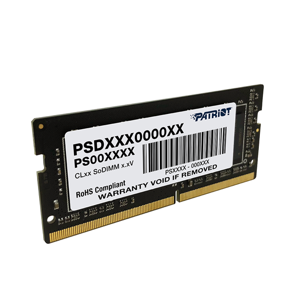 Память DDR4 32GB 2666MHz Patriot PSD432G26662S Signature RTL PC4-21300 CL19 SO-DIMM 260-pin 1.2В dua