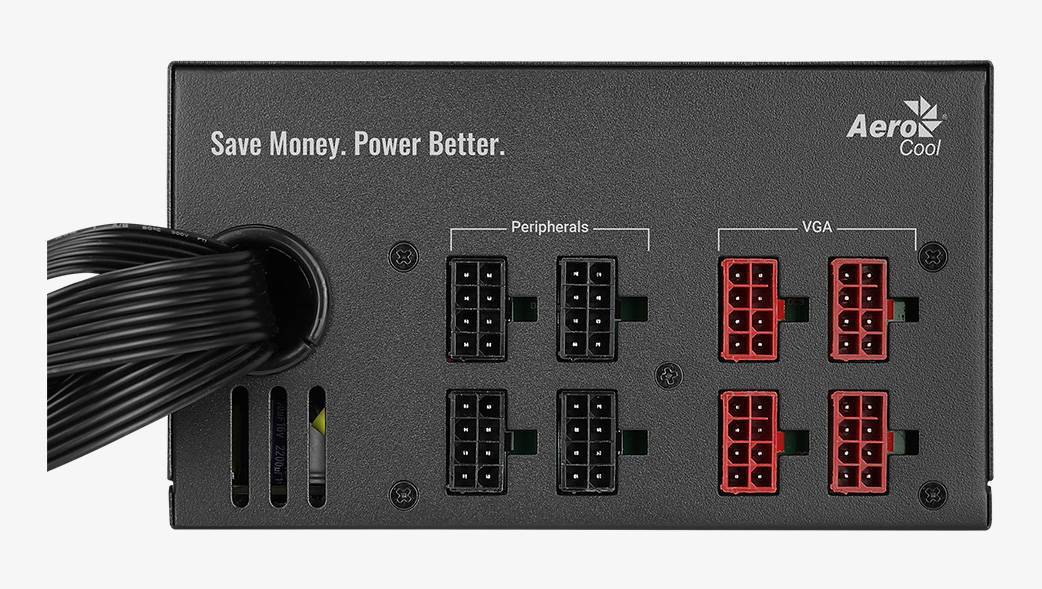 Блок питания Formula V Line KCAS PLUS 1000GM, 1000W, ATX3.1/PCIe5.1, APFC, 80+ Gold, 14cm Fan, Full 