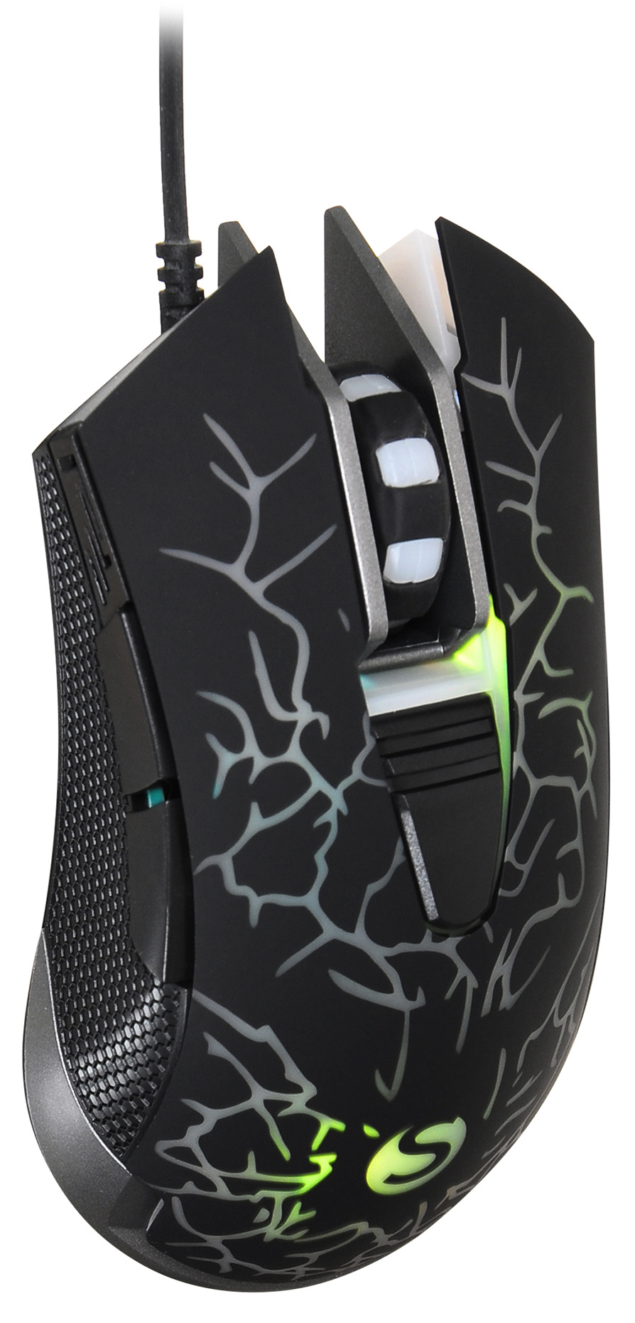 Мышь SunWind SW-M705G черный оптическая 3600dpi USB для ноутбука 6but (1422391)