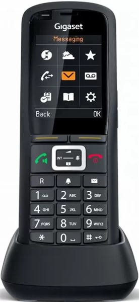 Gigaset R700H PRO (комплект: трубка и зарядное устройство, цветной дисплей, IP65, GAP, Cat-Iq 2.0)