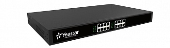 Голосовой шлюз YEASTAR VoIP-FXS-шлюз с поддержкой 16 FXO-линий
