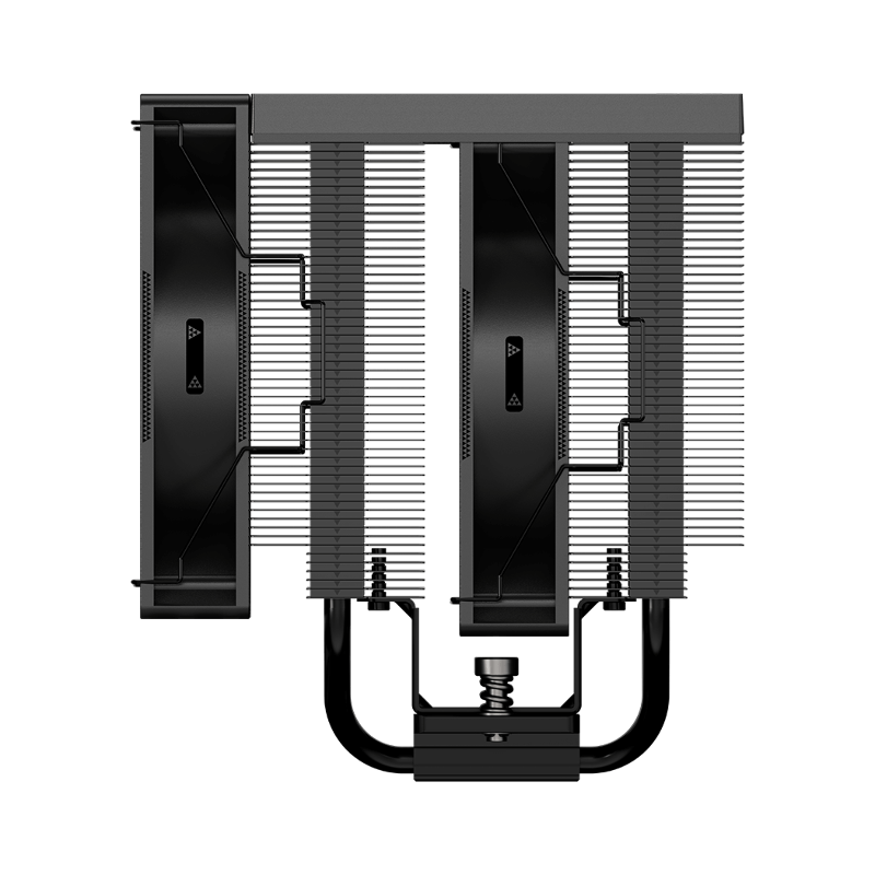 Кулер для процессора PCCooler RT720 TC ARGB BK (270W, 4-pin PWM, 157.5mm, Al/Cu, 7x6mm, ARGB, 2x120m